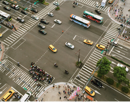 成都某十字路道路監控項目